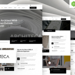 Architeca – Architecture Agency & Interior Design Elementor Template Kit