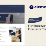 Rancak - Furniture Services Elementor Template Kit