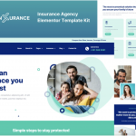 Inxurance - Insurance Agency Elementor Pro Template Kit