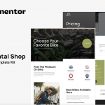 Gowes - Bike Rental Shop Elementor Template Kit