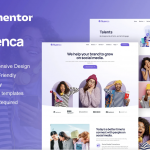 Fluenca - Social Media Agency Elementor Pro Full Site Template Kit