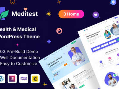 Meditest - Health Care Medical & Hospital Theme