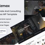 Bizmax - Corporate Business WordPress Theme