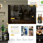 Heisberg - Craft Beer & Brewery Elementor Template Kit
