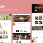 Foodily - Food and Beverage WordPress Theme