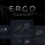 ERGO - Bike & Cycling WooCommerce Elementor Template Kit