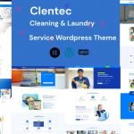 Clentac - Cleaning Services WordPress Theme