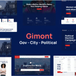 Political City Gov Campaign WP Theme - Gimont