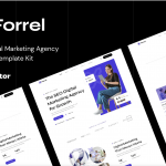 Forrel - SEO & Digital Marketing Agency Elementor Template Kit