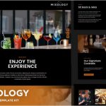 Mixology - Bar & Cocktails Elementor Template Kit