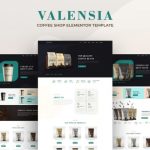 Valensia | Coffee Shop Elementor Template Kit