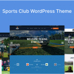 Sports Club WordPress Theme - SpoClub