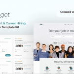 Jobget - Job Board & Career Hiring Elementor Template Kit