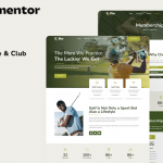 Golfee - Golf Course & Club Elementor Template Kit