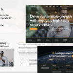 HiTech - IT Solutions & Services Elementor Template Kit