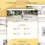 Walking Paws - Dog Walking & Pet Services Elementor Pro Template Kit