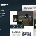 Packpals – Packaging Company Elementor Template Kit