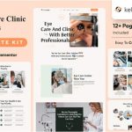 Kelpeye – Optometrist & Eye Care Elementor Template Kit