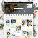 Qefood - Community Sharing WordPress Theme