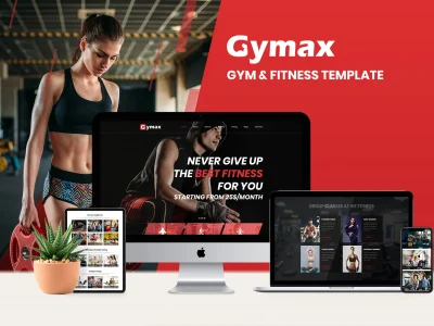 Gymax - Gym & Fitness Elementor Template Kit