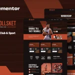 Bollsket - Basketball Club & Sport Elementor Template Kit