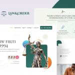 Law & Order - Law Firm & Lawyers Elementor Pro Template Kit