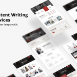 Writery - Content Writer Service Elementor Template Kit