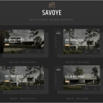 Savoye - Architecture & Interior WordPress Theme