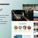 Tenez - Tennis School & Club Elementor Template Kit