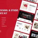 Flaire | Dance School & Studio Elementor Template Kit
