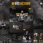 Fit Factory - Fitness Gym Elementor Template Kit