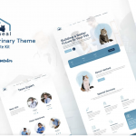 Vetheal - Veterinary Clinic Elementor Template Kit