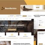 Bean Barista - Online Barista Course Elementor Pro Template Kit