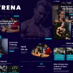 Trena - Sport & Fitness Trainer Services Elementor Template Kit