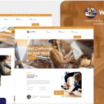 Woodsaw - Carpenter & Craftsman Elementor Template Kit