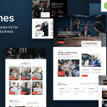 Verines – Professional Corporate & Business Elementor Template Kit