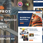 Coprot - Factory & Industrial Elementor Template Kit
