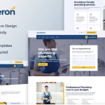 Plumberon - Plumbing Service Elementor Template Kit
