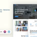 Homiq - Smart Home Elementor Template Kit