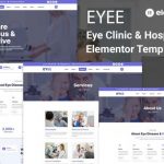 Eyee - Eye Clinic & Vision Care Elementor Template Kit