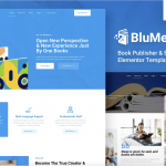BluMedia – Book Publisher & Book Author Elementor Template Kit