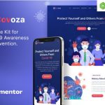 Covoza – Covid-19 Awareness & Prevention Elementor Template Kit