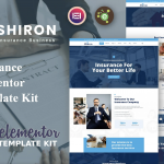 Shiron - Insurance Elementor Pro Template Kit