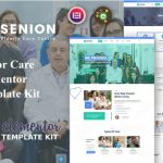 Senion - Senior Care Elementor Template Kit