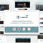 Lawrules | Lawyer WordPress Theme