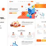 Wiras - Covid-19 Health Elementor Template Kit