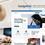 GadgetFIX - Gadget, Smartphone & Laptop Repair Services Template Kit