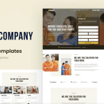 Moover - Moving Company Website Elementor Template Kit