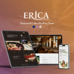 Erica - Restaurant & Coffee WordPress Theme