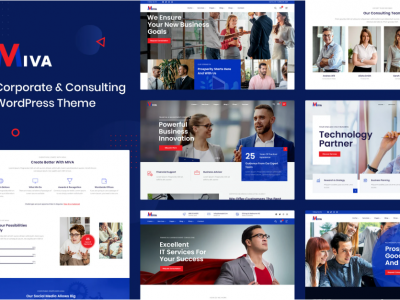 Miva - Business Consulting WordPress Theme